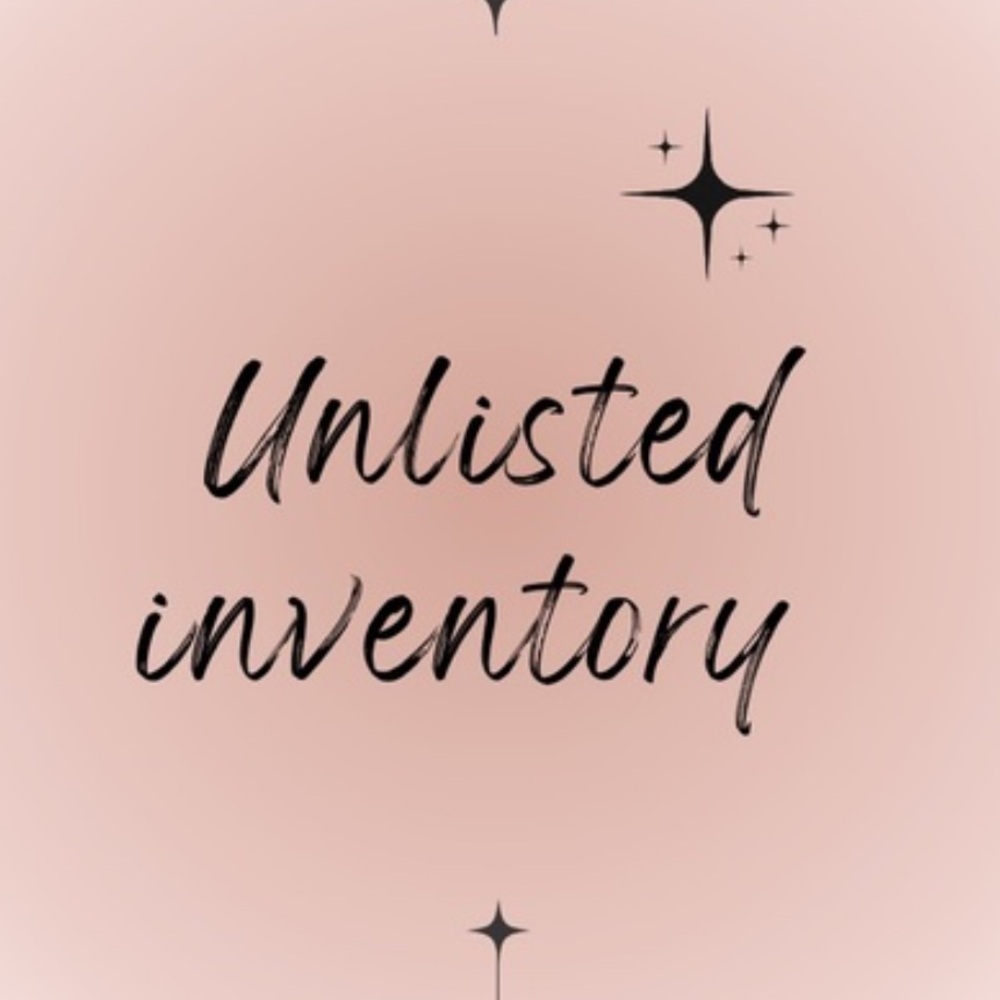 Unlisted inventory